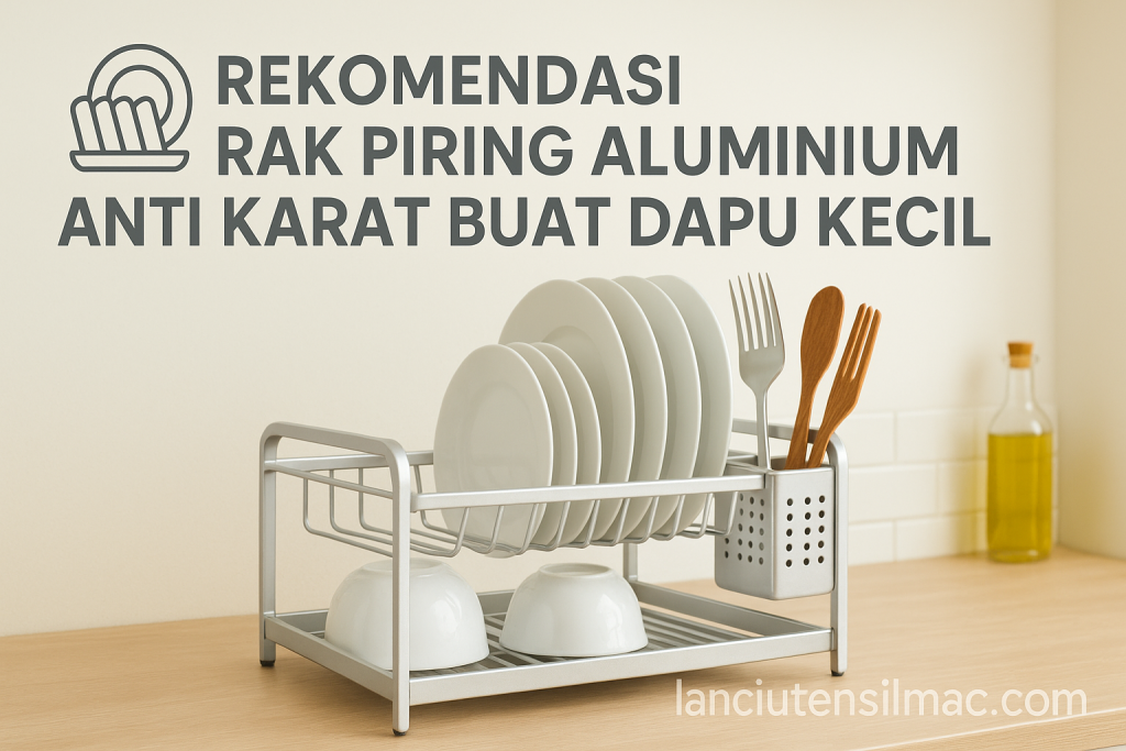 rak piring aluminium